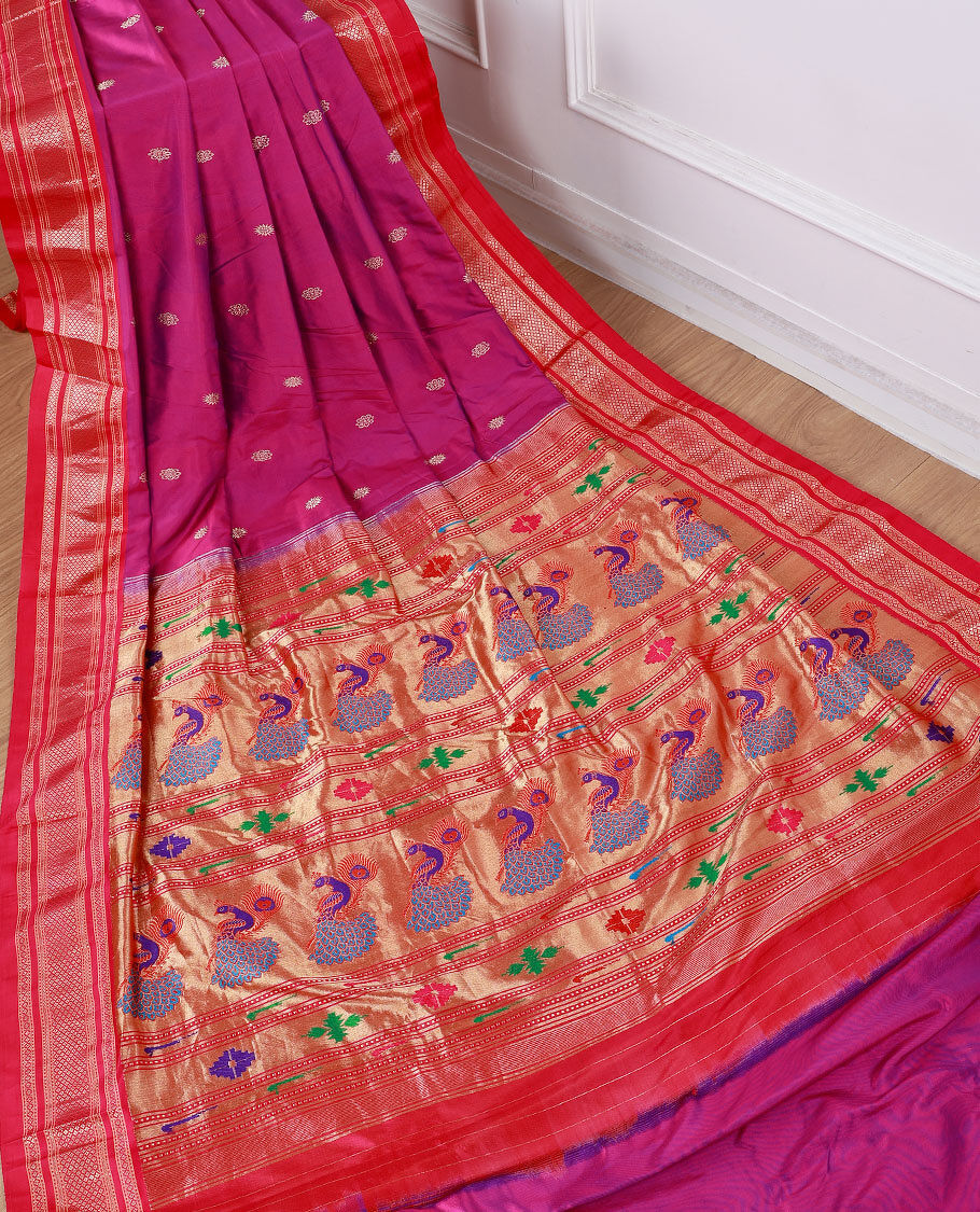 Silk Paithani Manufacturer - Available Handloom pure silk saree's Bridal silk  saree Handloom silk paithani saree's  ----------------------------------------------------------------------  Contact on what's app 9284212968 for your queries ...