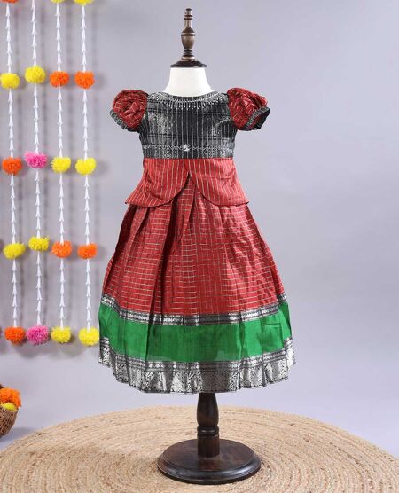 Pattu Pavadai Online Shopping | Readymade Pattu Pavadai Online |  Traditional Dress for Girls