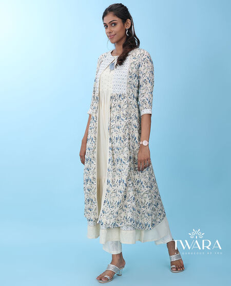 Buy Kurtis With Jacket Online In India At Best Price Offers  Tata CLiQ