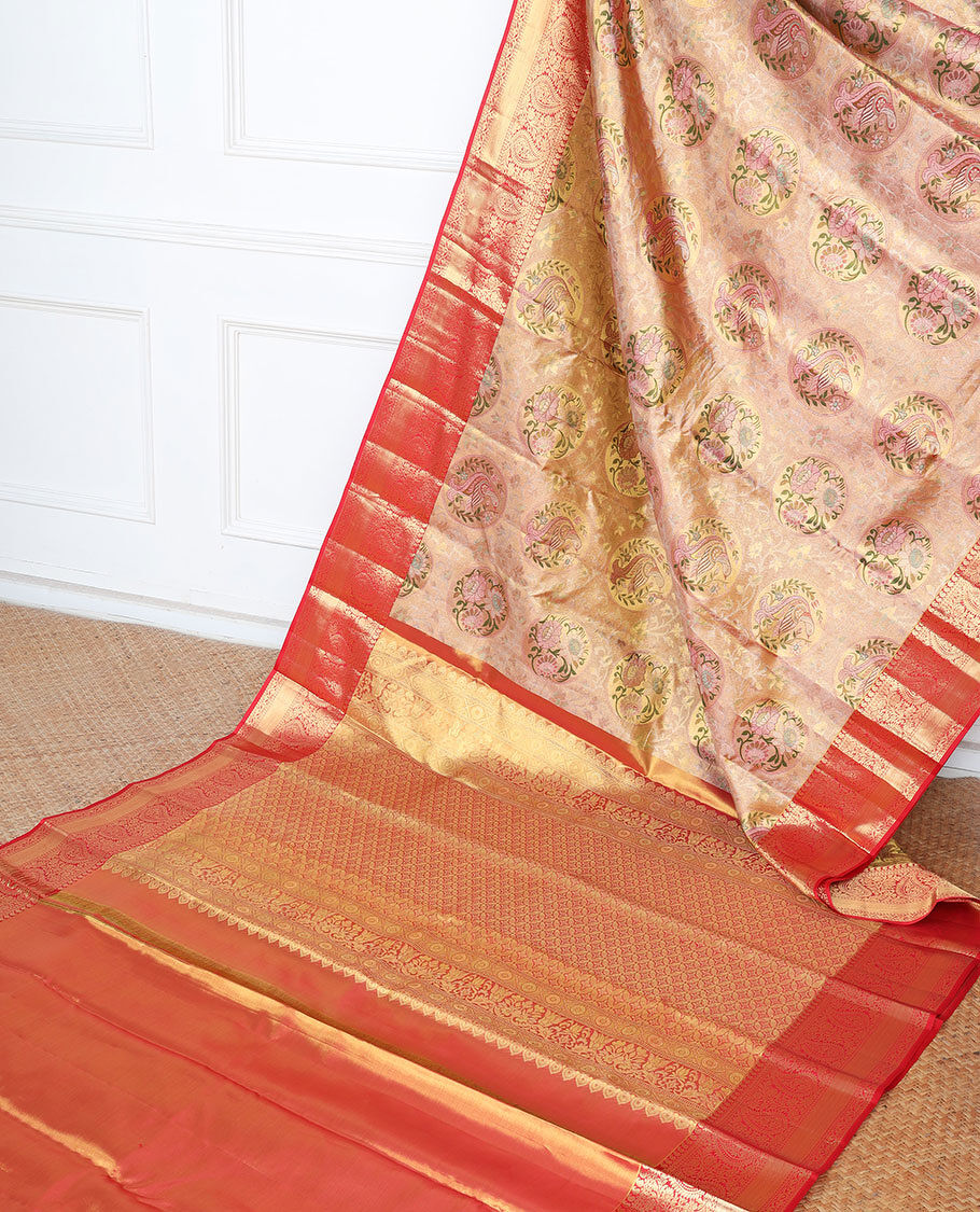 Yellow tissue #kanchipuram #silk... - Kanchi Pattu Sarees | Facebook