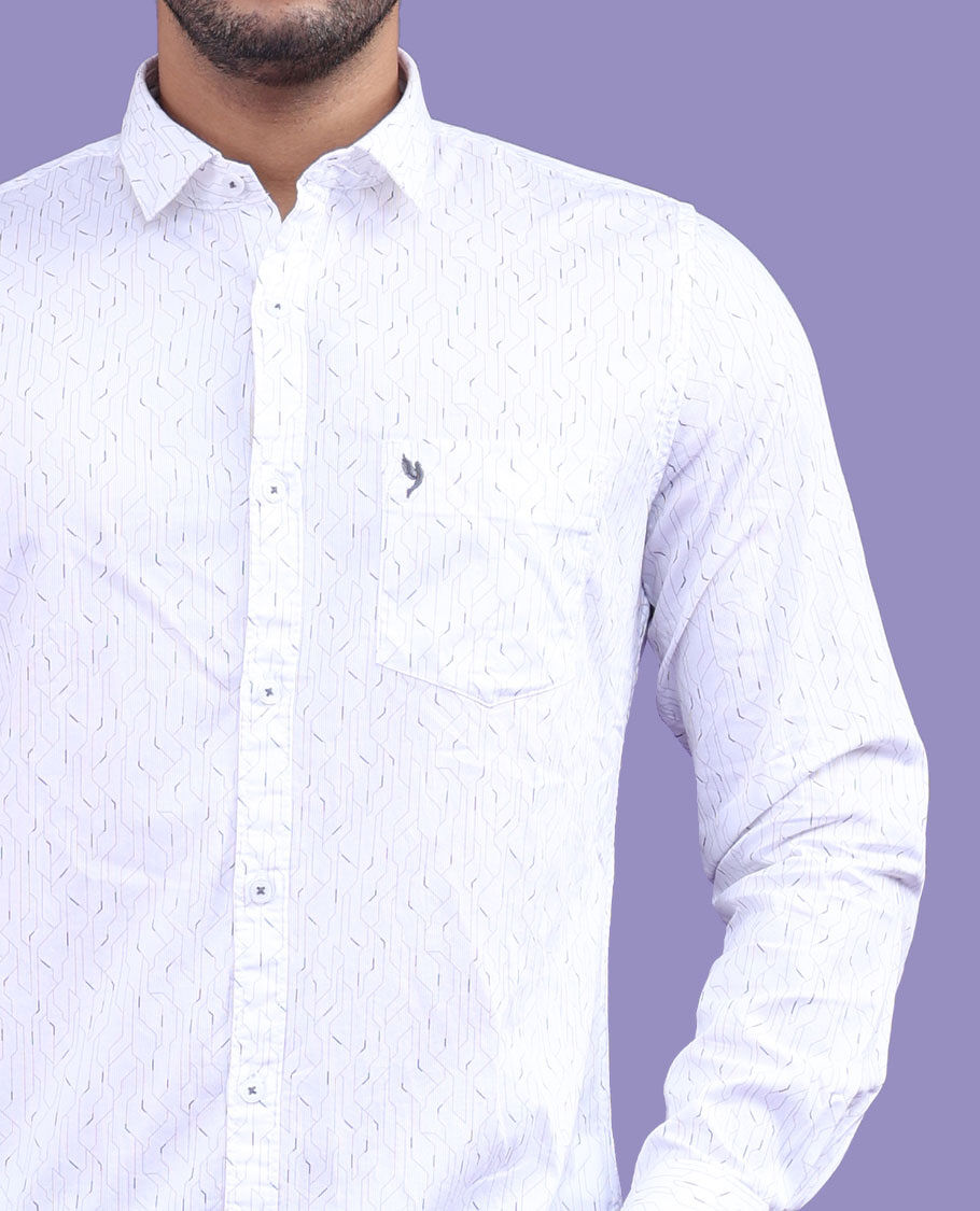 Men's Oversized T Shirt | Citrus | Organic Cotton | White | Percival  Menswear