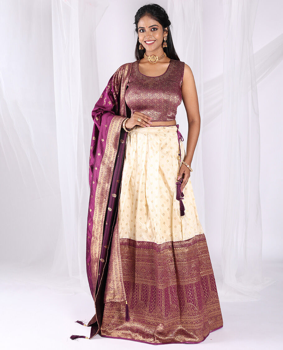 Ruby Red Glam Lehenga | Custom Indian Bridal Wear – KYNAH
